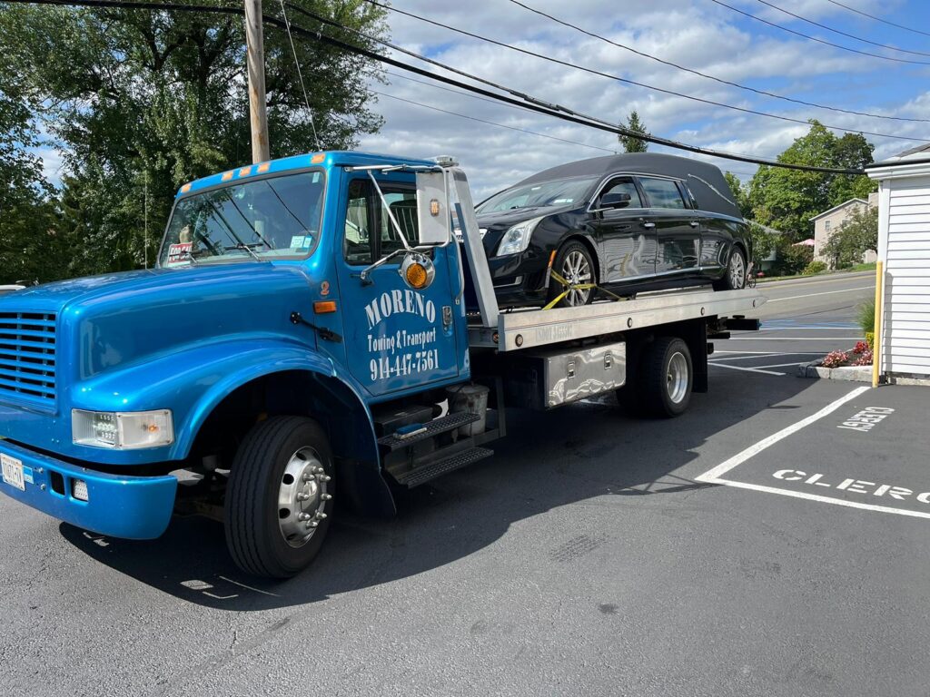 towing and transport and roadside service in ossining New York