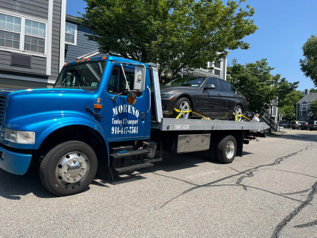 towing and transport and roadside service in ossining New York