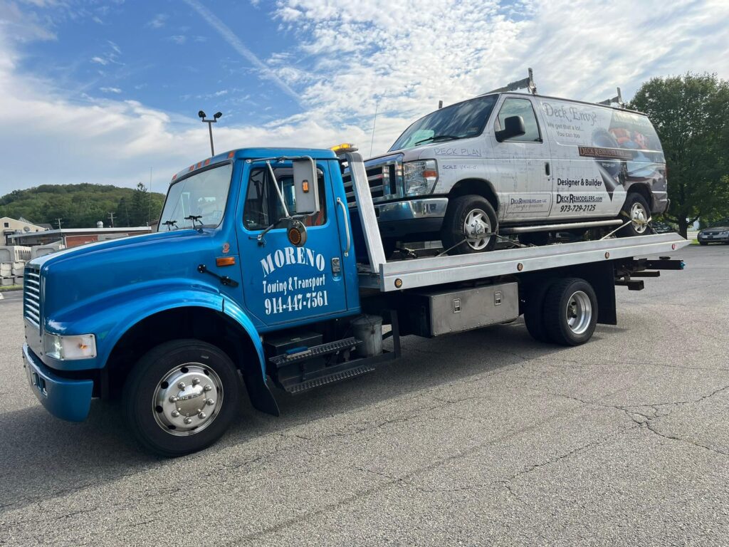 towing and transport and roadside service in ossining New York