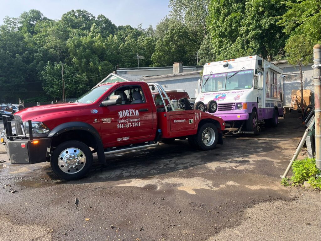 towing and transport and roadside service in ossining New York